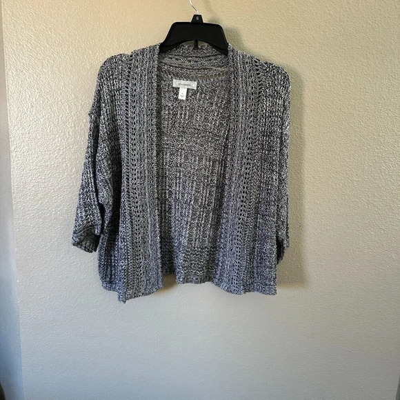 Dressbarn Gray‎ Cardigan Sweater Size Large - Picture 1 of 5
